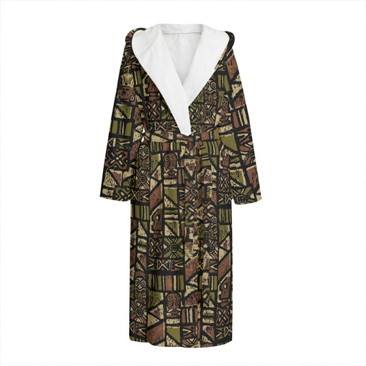 The Aloha Bathrobe – Shelter Island Tapa: Jungle Trail