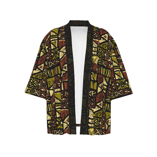 The Cabana Kimono – Shelter Island Tapa: Jungle Trail