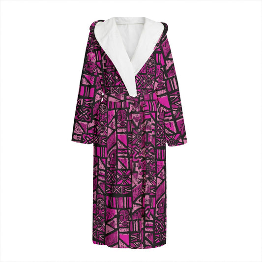 The Aloha Bathrobe – Shelter Island Tapa: Dragon Fruit