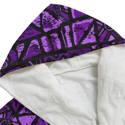 The Aloha Bathrobe – Shelter Island Tapa: Passion Flower