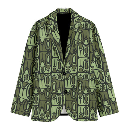 Shelter Island Blazer – Circa70: Dark Green + Light Green