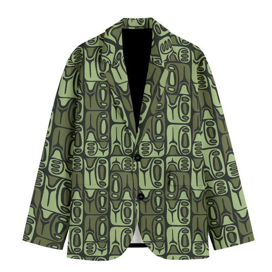 Shelter Island Blazer – Circa70: Dark Green + Light Green