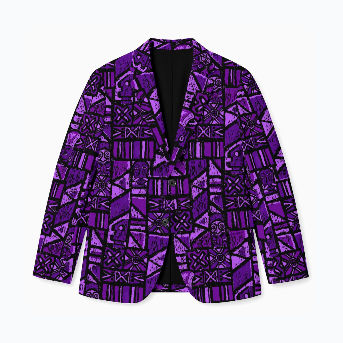 Aloha Blazer-Shelter Island Tapa: Purple
