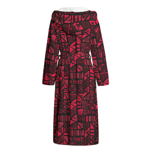 The Aloha Bathrobe – Shelter Island Tapa: Lava Flow