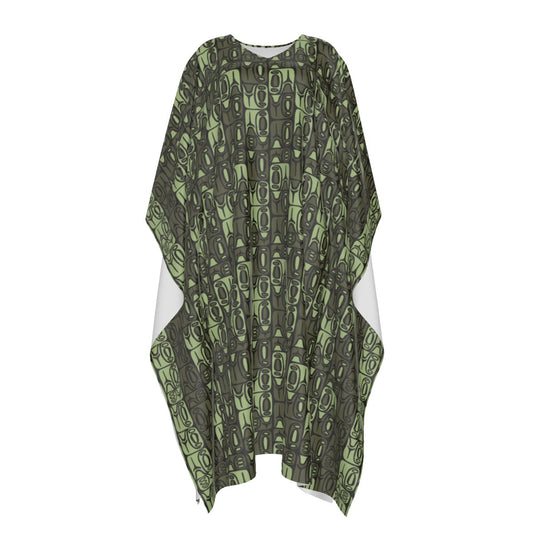 The Simple Caftan – Circa70: Dark Green + Light Green