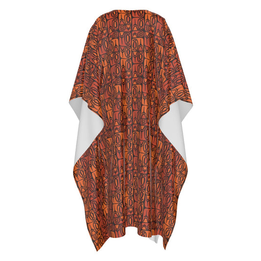 The Simple Caftan – Circa70: Dark Orange + Light Orange
