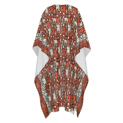 The Simple Caftan – Circa70: Orange + White