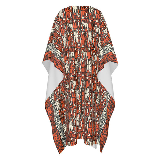 The Simple Caftan – Circa70: Orange + White