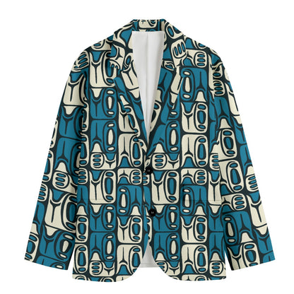 Shelter Island Blazer – Circa70: Blue + White