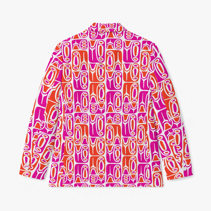 Aloha Blazer-Circa: Pink+Orange+White