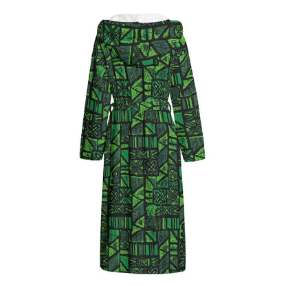 The Aloha Bathrobe – Shelter Island Tapa: Fern Grotto