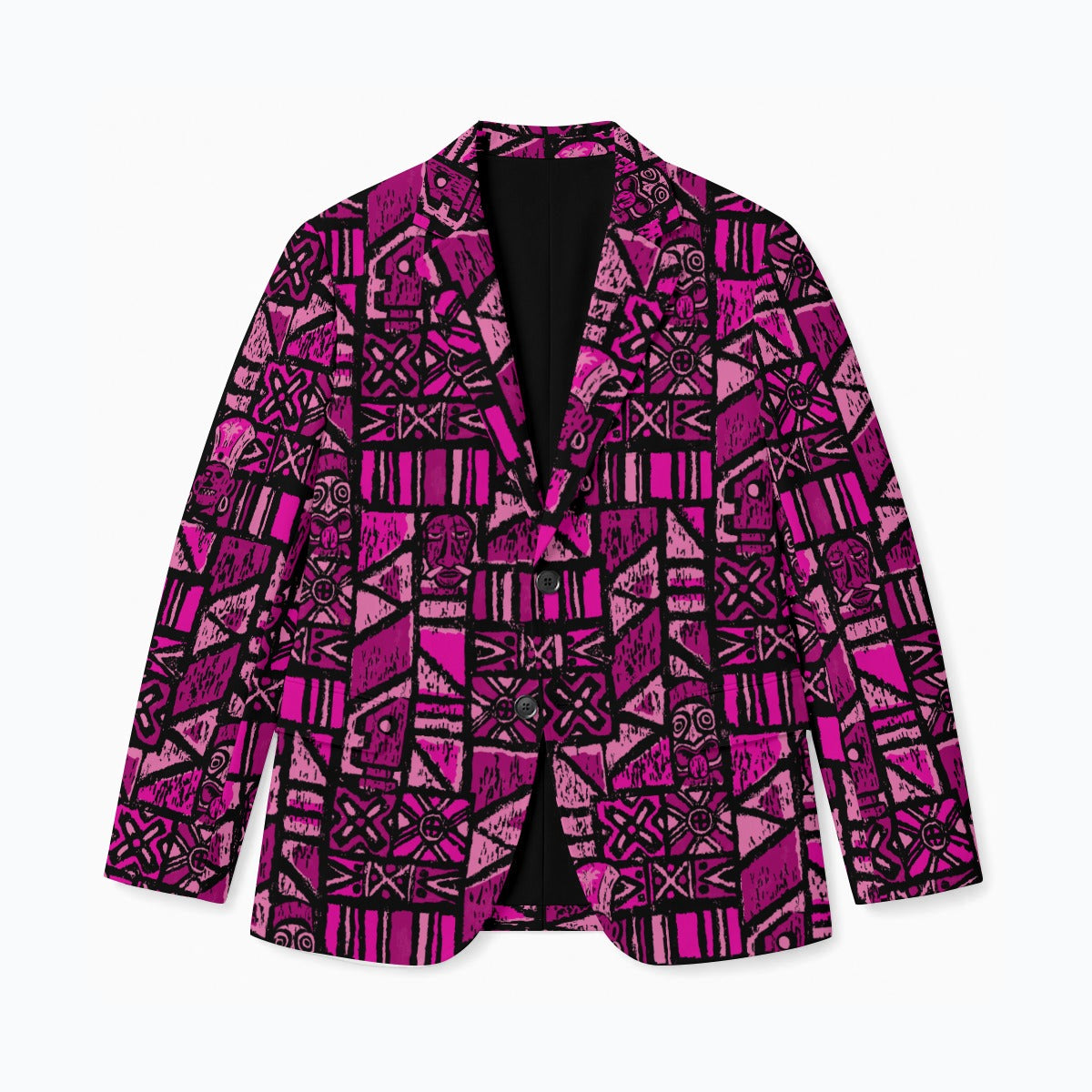Aloha Blazer-Shelter Island Tapa: Pink