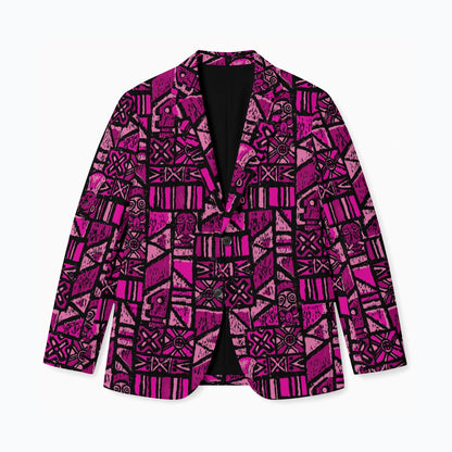 Aloha Blazer-Shelter Island Tapa: Pink