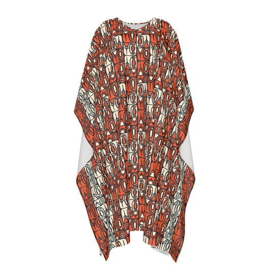 The Simple Caftan – Circa70: Orange + White