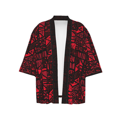 The Cabana Kimono – Shelter Island Tapa: Lava Flow
