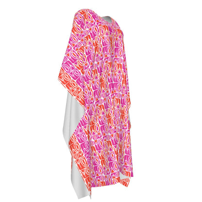 The Simple Caftan – Circa70: Pink + Orange + White