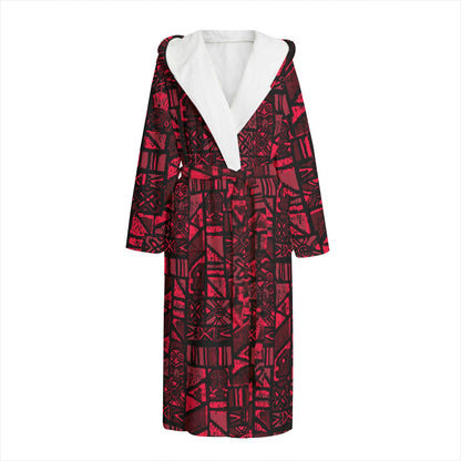 The Aloha Bathrobe – Shelter Island Tapa: Lava Flow