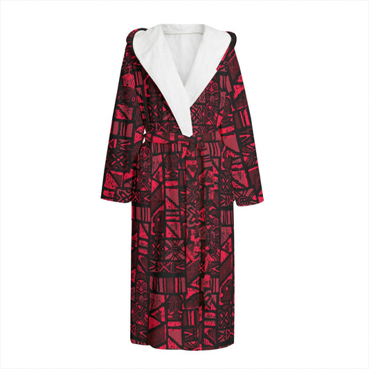 The Aloha Bathrobe – Shelter Island Tapa: Lava Flow