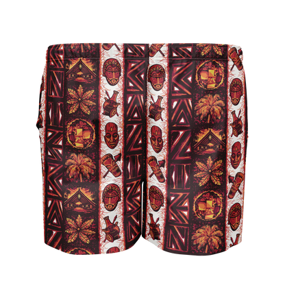 Swim Trunks – PLUS SIZE– Caliente: Red