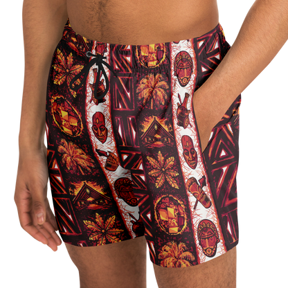 Swim Trunks – Caliente: Red