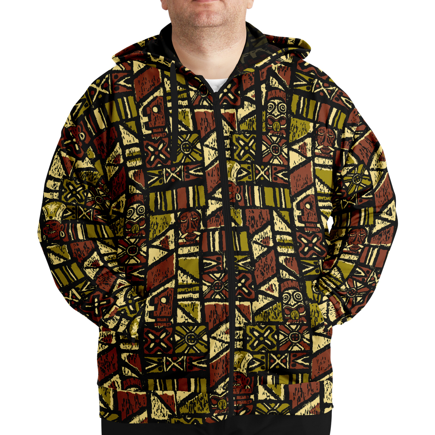 The Aloha Hoodie - PLUS-SIZE – Shelter Island Tapa: Jungle Trail
