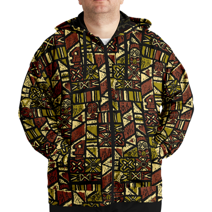 The Aloha Hoodie - PLUS-SIZE – Shelter Island Tapa: Jungle Trail