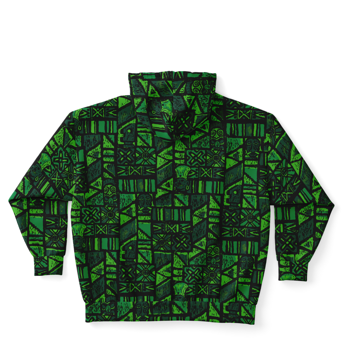 The Aloha Hoodie - PLUS-SIZE – Shelter Island Tapa: Fern Grotto