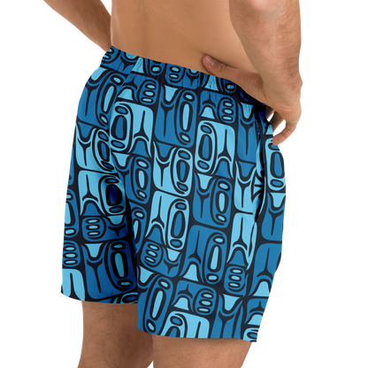 Swim Trunks – Circa70: DKBlue+LtBlue