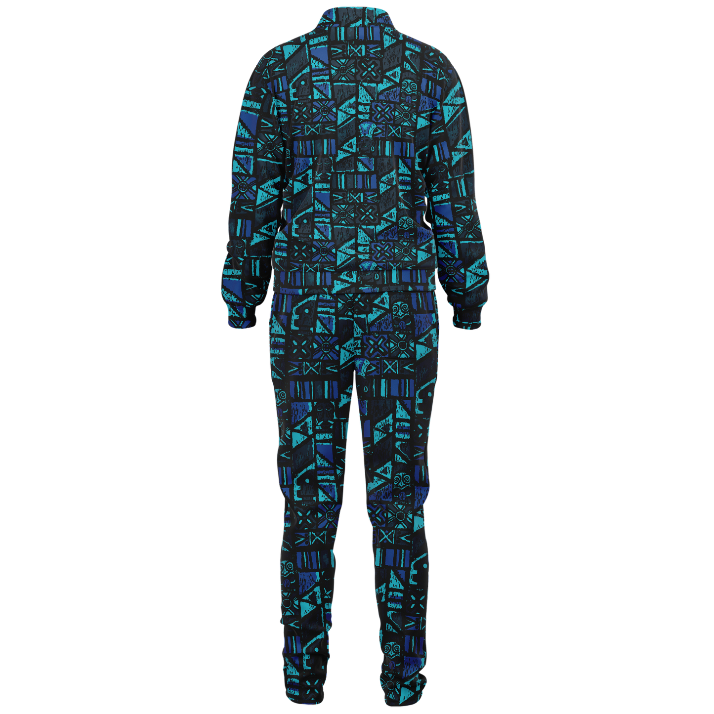 The Aloha Tracksuit – Shelter Island Tapa: Midnight Lagoon
