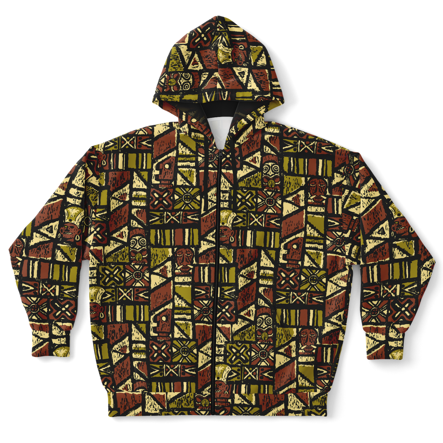 The Aloha Hoodie - PLUS-SIZE – Shelter Island Tapa: Jungle Trail