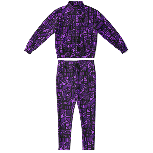 The Aloha Tracksuit – Shelter Island Tapa: Passion Flower