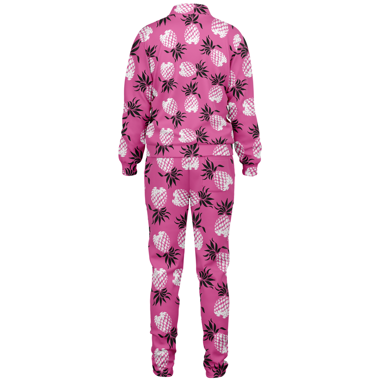 The Aloha Tracksuit – Pineapples of Eternity: Pink+Black+White