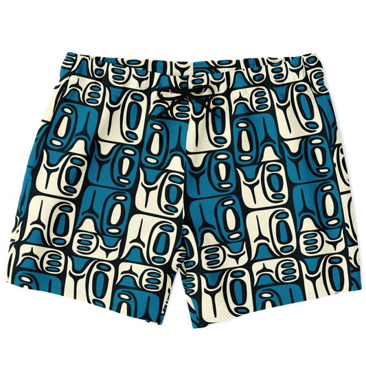Swim Trunks – Circa70: Blue+White