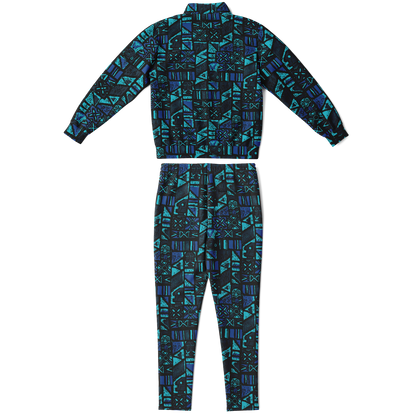 The Aloha Tracksuit – Shelter Island Tapa: Midnight Lagoon