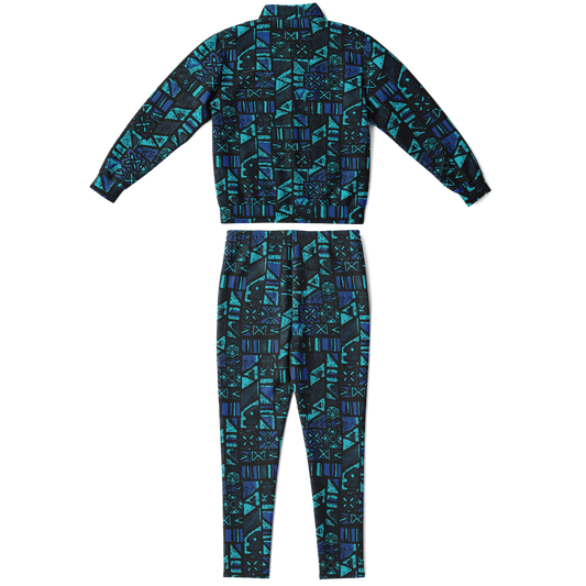 The Aloha Tracksuit – Shelter Island Tapa: Midnight Lagoon