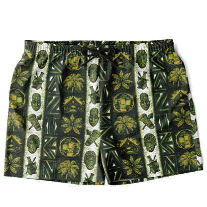 Swim Trunks – PLUS SIZE– Caliente: Green
