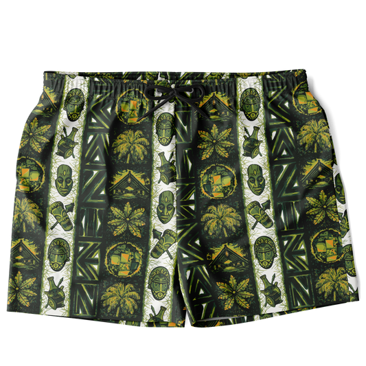 Swim Trunks – PLUS SIZE– Caliente: Green