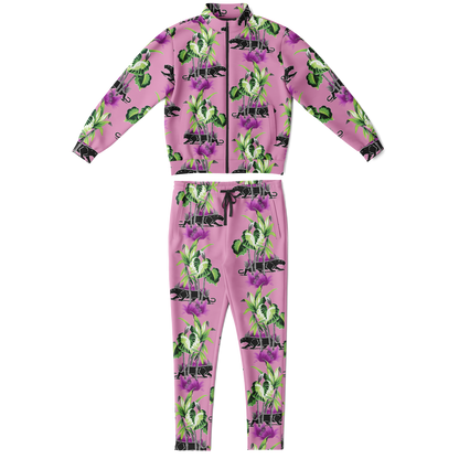 The Aloha Tracksuit – Jungle Cat: Pink+Black
