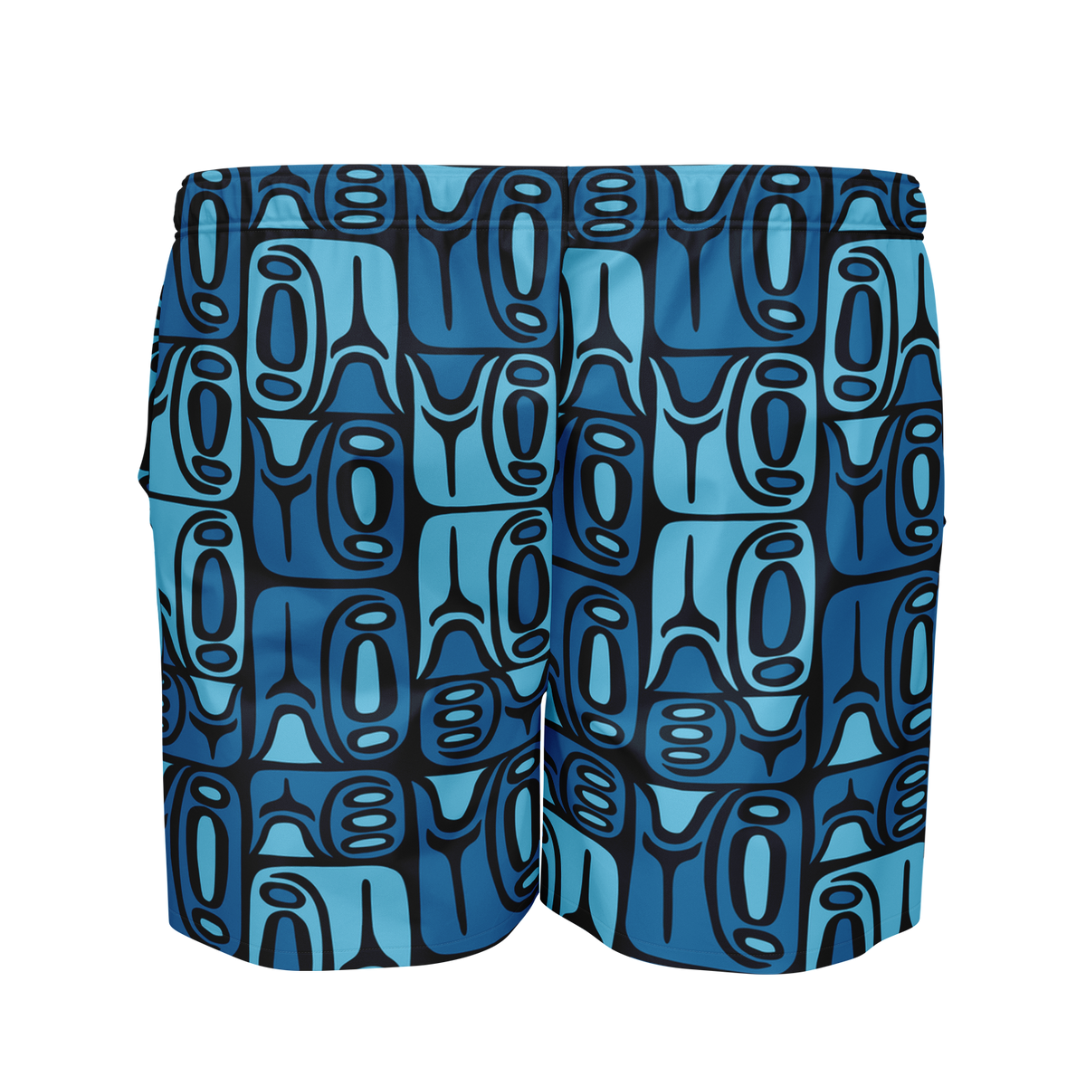 Swim Trunks – PLUS SIZE – Circa70: Dark Blue+Light Blue