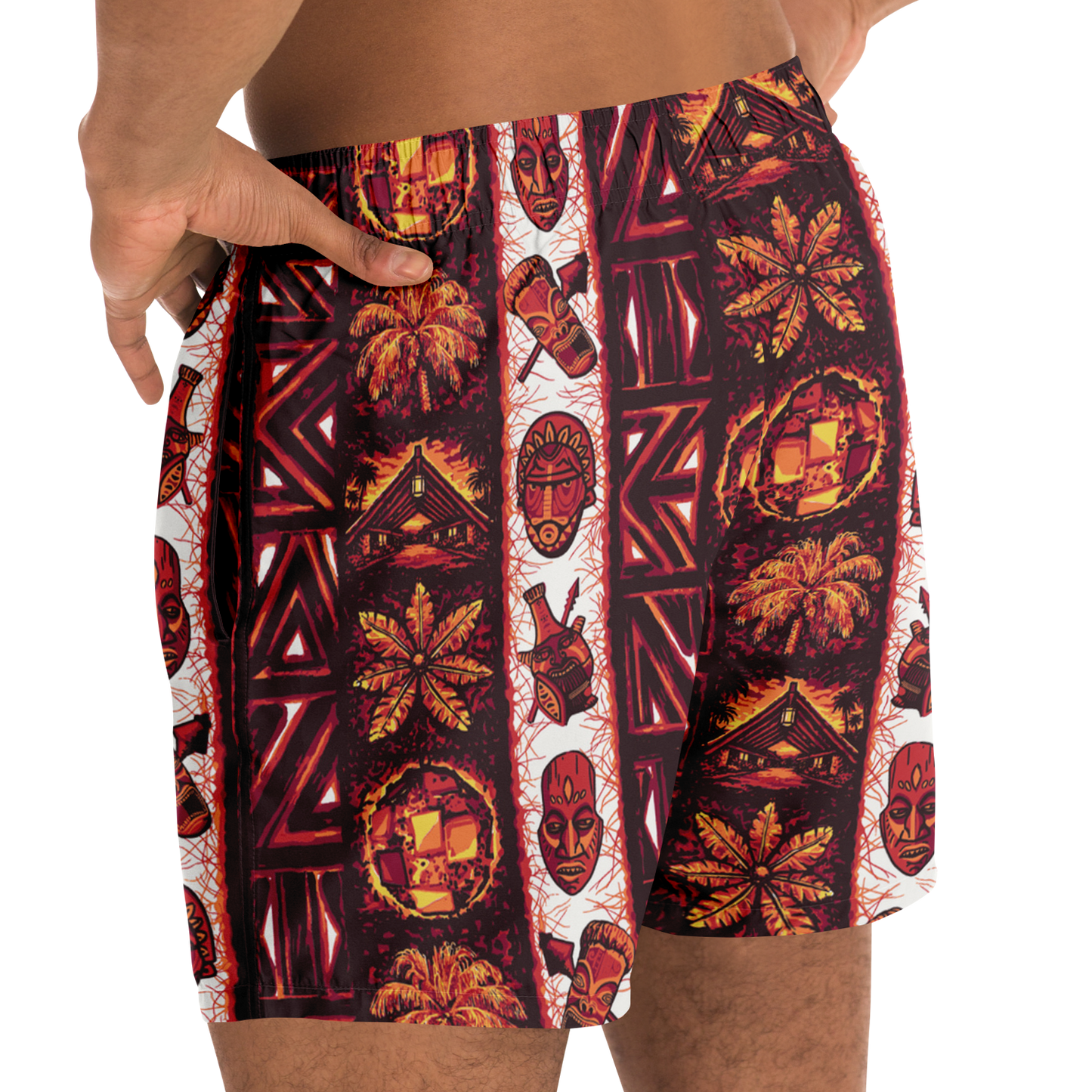 Swim Trunks – Caliente: Red