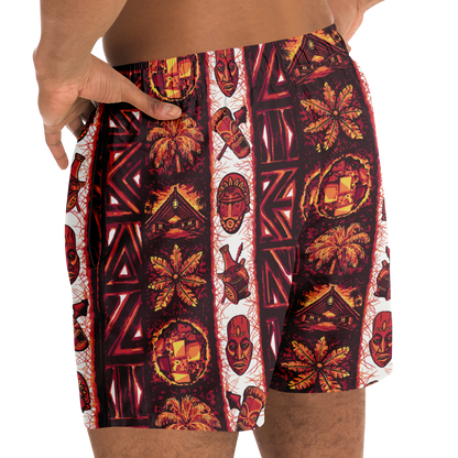 Swim Trunks – Caliente: Red