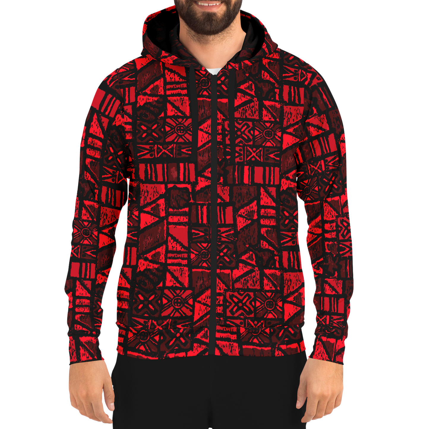 The Aloha Hoodie – OG Tapa: Lava Flow