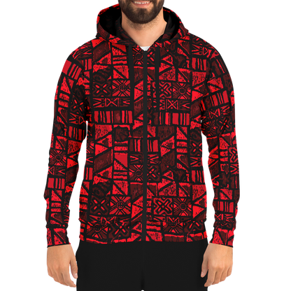 The Aloha Hoodie – OG Tapa: Lava Flow