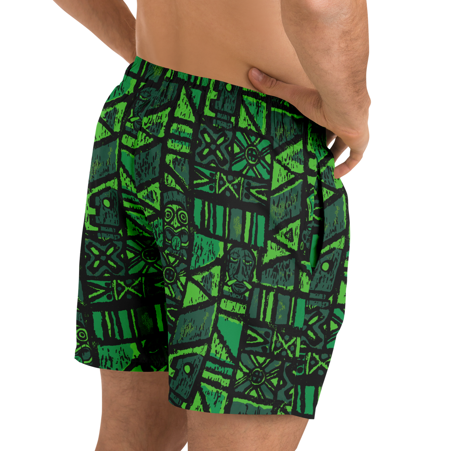 Swim Trunks – Shelter Island Tapa: Fern Grotto
