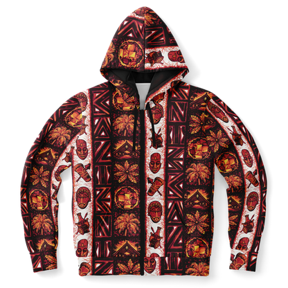 The Aloha Hoodie – Caliente: Red