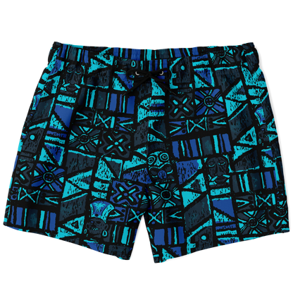 Swim Trunks – Shelter Island Tapa: Midnight Lagoon