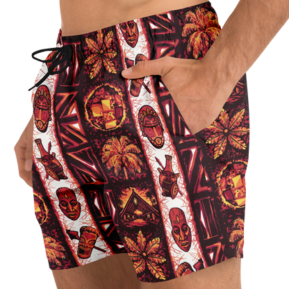 Swim Trunks – Caliente: Red