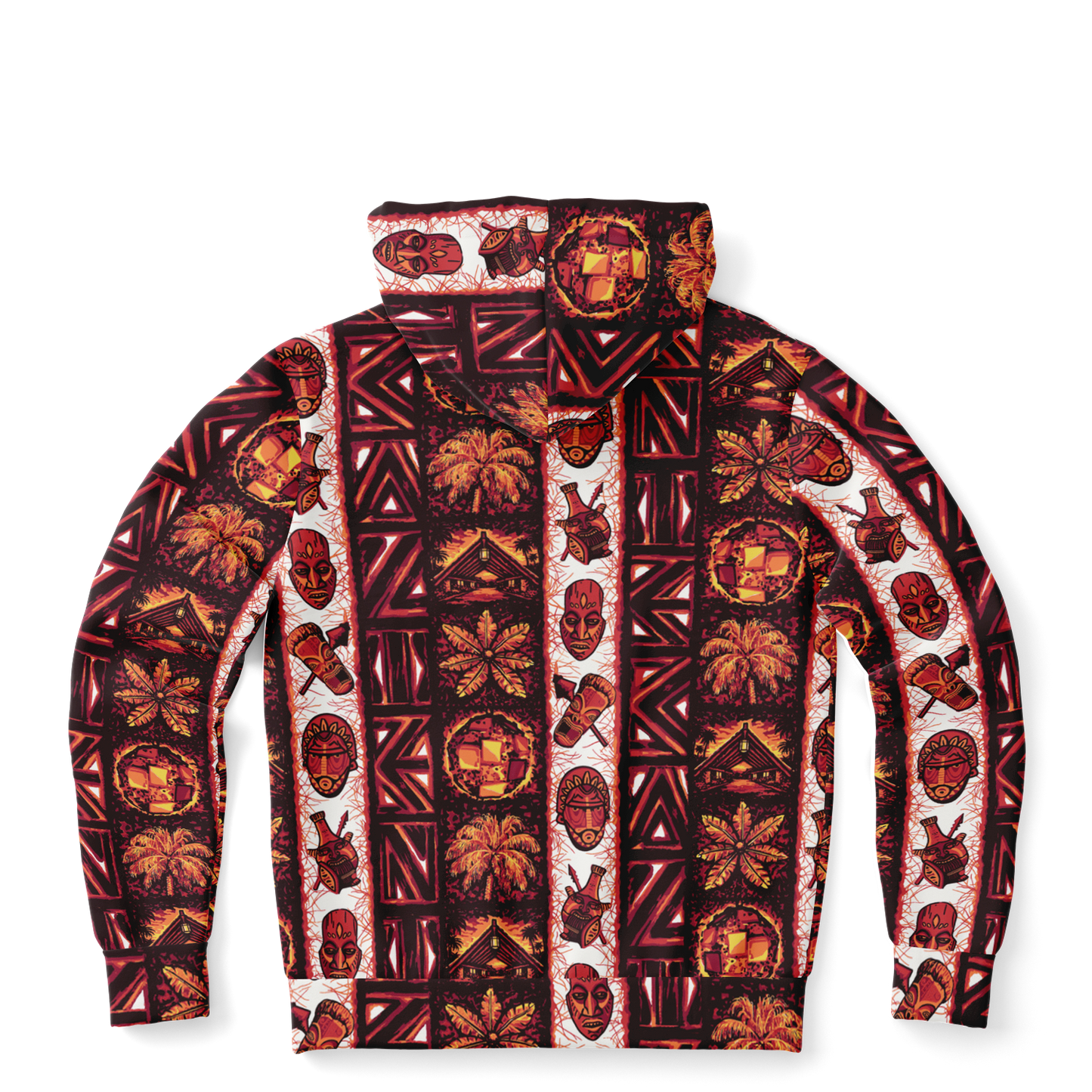 The Aloha Hoodie – Caliente: Red