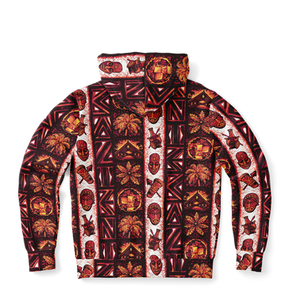 The Aloha Hoodie – Caliente: Red