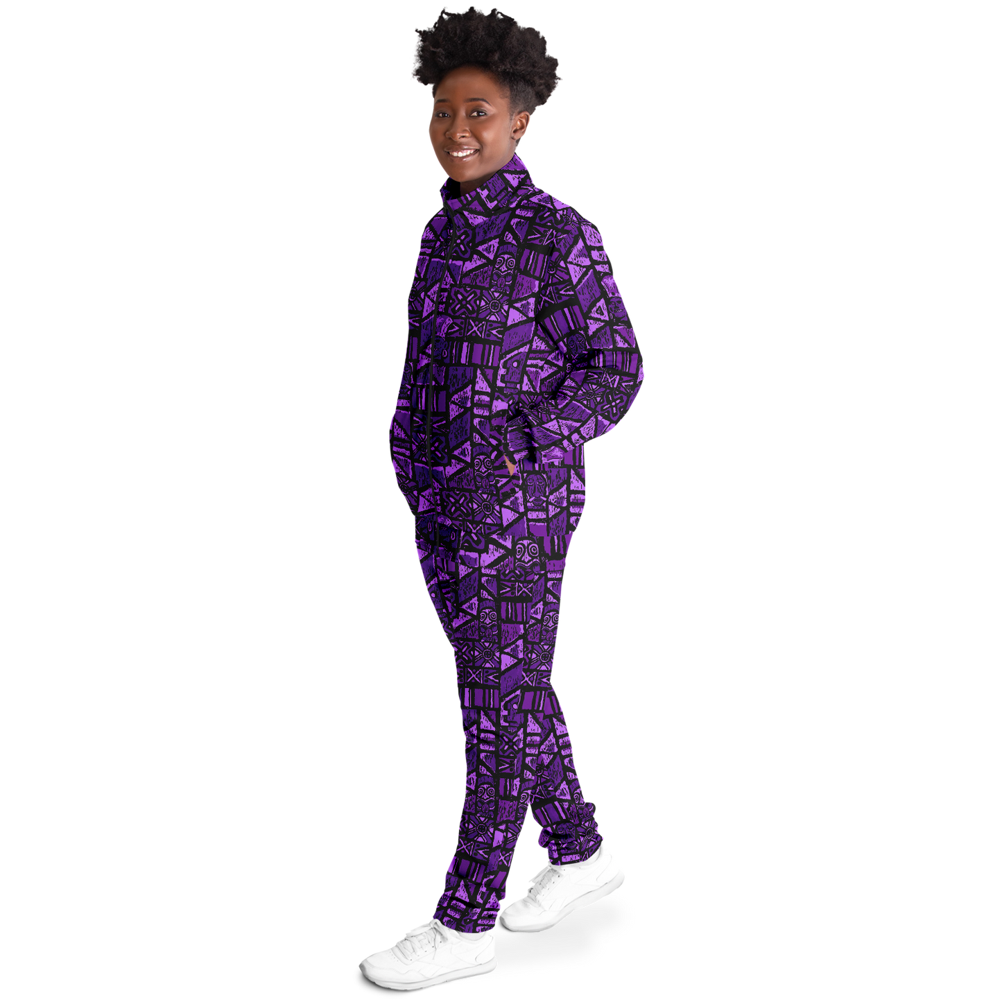 The Aloha Tracksuit – Shelter Island Tapa: Passion Flower